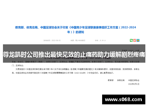 尊龙凯时公司推出最快见效的止痛药助力缓解剧烈疼痛