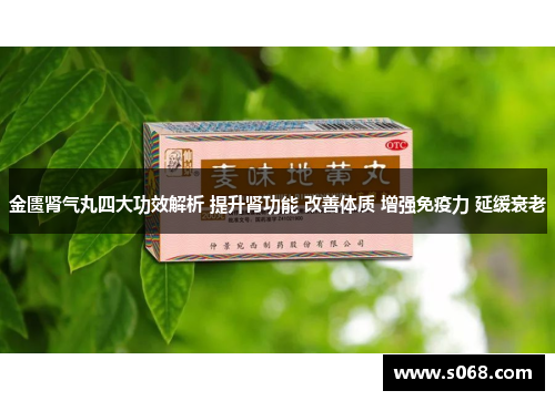 金匮肾气丸四大功效解析 提升肾功能 改善体质 增强免疫力 延缓衰老